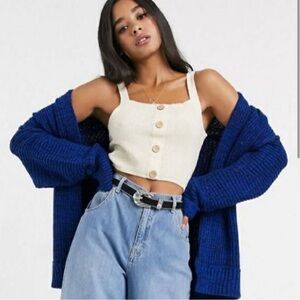 Oversize cardigan by Free People size S